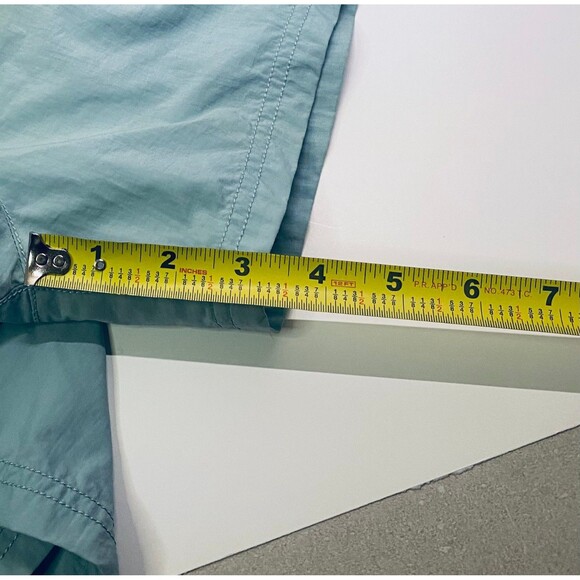 BURBERRY BRIT Swimwear Men's Large Short Shorts Mesh Lined Powder Blue - Picture 4 of 8